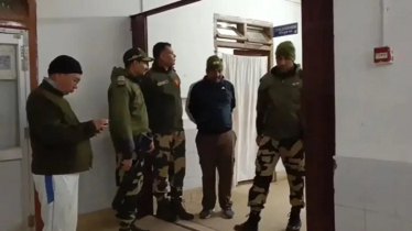 ভারত–বাংলাদেশ সীমান্তে বিএসএফ জওয়ান গুলিবিদ্ধ