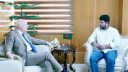 তথ্য উপদেষ্টা মাহফুজ আলমের সঙ্গে জার্মান রাষ্ট্রদূতের সাক্ষাত