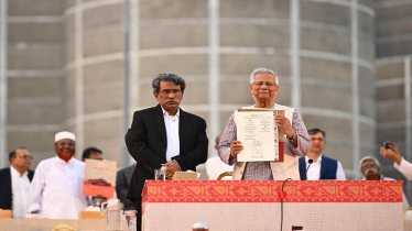 ঐতিহাসিক জুলাই জাতীয় সনদে স্বাক্ষর করলেন প্রধান উপদেষ্টা