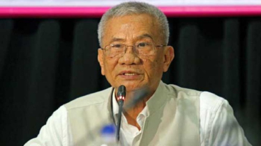 আখাউড়া স্থলবন্দর দিয়ে ভারত গেলেন সন্তু লারমা