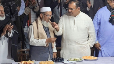 শরীয়তপুর-২ : বিজয়ের পর প্রতিদ্বন্দ্বীর সঙ্গে কিরণের শুভেচ্ছা বিনিময়