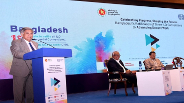আইএলও’র ৩টি কনভেনশন একসঙ্গে অনুসমর্থন ঐতিহাসিক সিদ্ধান্ত: শ্রম উপদেষ্টা