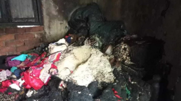 স্ত্রী-সন্তানদের ঘরে আগুন দিলেন বাবা, দুই শিশুর মৃত্যু