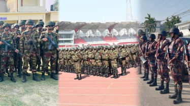 আজ ভোটের মাঠে নামছেন সেনাসহ সব বাহিনীর সদস্যরা