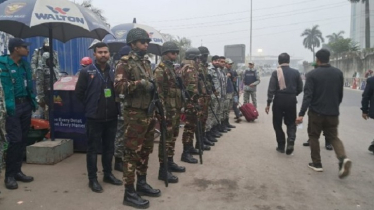 নির্বাচন ঘিরে নিরাপত্তার চাদরে ঢেকে ফেলা হয়েছে পুরো দেশ