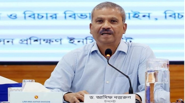 নির্বাচন পেছানোর কোনো সুযোগ নেই : আইন উপদেষ্টা