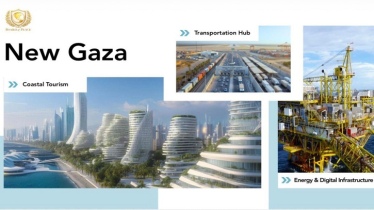 গাজায় হবে সারি সারি আকাশচুম্বী ভবন, আরও যেসব পরিকল্পনা প্রকাশ করেছে যুক্তরাষ্ট্র গাজায় হবে সারি সারি আকাশচুম্বী ভবন, আরও যেসব পরিকল্পনা প্রকাশ করেছে যুক্তরাষ্ট্র