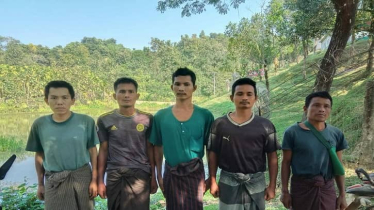 নাইক্ষ্যংছড়িতে মিয়ানমারের সেনা–বিজিপির ৫ সদস্য আটক
