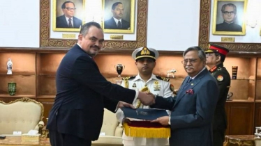 রাষ্ট্রপতির কাছে যুক্তরাষ্ট্রের নতুন রাষ্ট্রদূতের পরিচয়পত্র পেশ