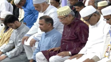 তিন দশক পর জাতীয় ঈদগাহে কোনো প্রধানমন্ত্রীর নামাজ আদায়