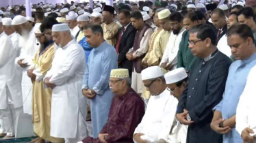 একসঙ্গে ঈদুল ফিতরের নামাজ আদায় করলেন রাষ্ট্রপতি-প্রধানমন্ত্রী