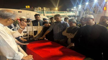 ঢাকায় পৌঁছেছে বিপ্লবী ওসমান হাদির লাশ