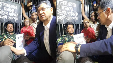 সালাহউদ্দিন আহমদের কথায় অনশন ভাঙলেন তারেক