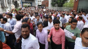 সচিবালয়ের সব প্রবেশপথ বন্ধ, কর্মকর্তা-কর্মচারীদের বিক্ষোভ