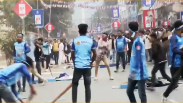 খেলা বন্ধ, স্টেডিয়ামে ভাঙচুর, সেনাবাহিনীর হস্তক্ষেপে পরিস্থিতি নিয়ন্ত্রণে