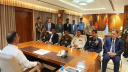 প্রথমবারের মতো সশস্ত্র বাহিনী বিভাগে অফিস করলেন প্রধানমন্ত্রী