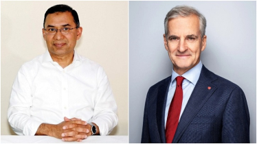 তারেক রহমানকে অভিনন্দন জানালেন নরওয়ের প্রধানমন্ত্রী