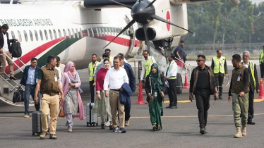 নির্বাচনী জনসভায় যোগ দিতে রাজশাহী পৌঁছেছেন তারেক রহমান