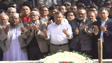 ওসমান হাদির কবর জিয়ারত করলেন তারেক রহমান