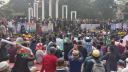 শহীদ মিনারেই রাত কাটাবেন আন্দোলনরত শিক্ষকরা