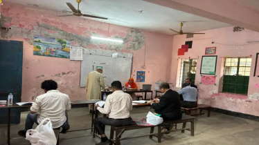 শান্তিপূর্ণভাবে ভোট চললেও ভোটার উপস্থিতি কম