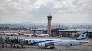 ইসরায়েলের বেন গুরিয়ন বিমানবন্দরে ইরানের ক্ষেপণাস্ত্র হামলা