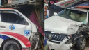 রোগী নিয়ে দুর্ঘটনার কবলে বেপরোয়া অ্যাম্বুলেন্স, চালক পলাতক
