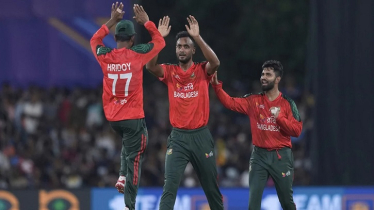 লঙ্কানদের ধসিয়ে বড় জয়ে সিরিজে ফিরল বাংলাদেশ 