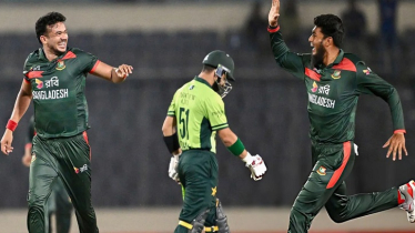 শ্বাসরুদ্ধকর লড়াইয়ে পাকিস্তানকে হারাল বাংলাদেশ, জিতল সিরিজও