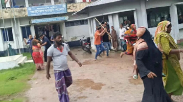 আসামির মৃত্যুর গুজবে আগৈলঝাড়া থানায় হামলা, ৫ পুলিশসহ আহত ১৫