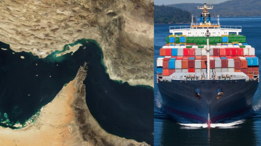 হরমুজ প্রণালীতে কন্টেইনার জাহাজে ক্ষেপণাস্ত্র হামলা