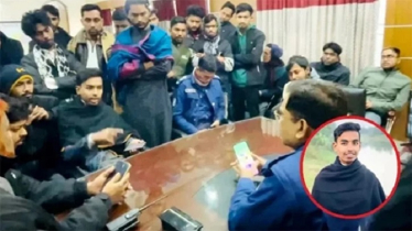 ওসিকে হুমকি দেওয়া বৈষম্যবিরোধী নেতা গ্রেফতার