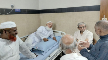 হাসপাতালে জামায়াতের আমির, দেখতে গেলেন মির্জা ফখরুল