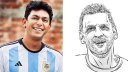 মেসির ‘নিখুঁত’ ছবি এঁকে প্রশংসায় ভাসছেন চঞ্চল চৌধুরী