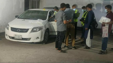হাসপাতালে পার্কিংয়ে রাখা প্রাইভেটকার থেকে দুটি মরদেহ উদ্ধার