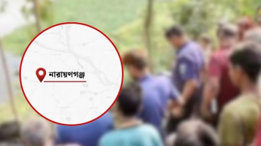 নদীতে ভেসে এলো কোমরে বস্তা বাঁধা মরদেহ
