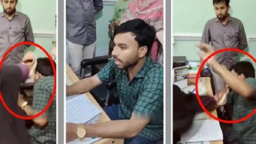উত্ত্যক্ত করায় এনসিপি নেতাকে জুতাপেটা, দল থেকে অব্যাহতি