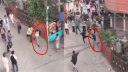 মাঝ রাস্তায় নেপালের অর্থমন্ত্রীকে ফ্লায়িং কিক মারার ভিডিও ভাইরাল
