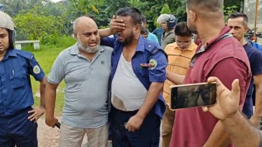 আসামির মৃত্যুর গুজবে থানায় হামলা, ৫ পুলিশসহ আহত ১৫