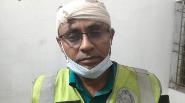 দায়িত্বরত ট্রাফিক পুলিশের মাথা ফাটালেন অটোরিকশা চালক