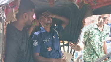 দুর্ঘটনার খবরে উদ্ধারে গিয়ে পুলিশ সদস্য দেখলেন নিহত তারই ছেলে