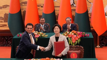 প্রধানমন্ত্রীর চীন সফরে ১৭ সমঝোতা স্মারক সই