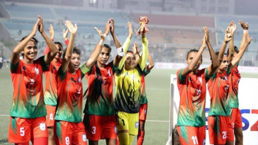 সিঙ্গাপুরকে ৮ গোলে উড়িয়ে দিল বাংলাদেশের মেয়েরা
