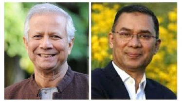 বৈঠকের শুরুতে ড. ইউনূস ও তারেক রহমানের যে কথা হলো