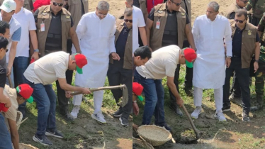 খাল খনন কর্মসূচির উদ্বোধন করলেন প্রধানমন্ত্রী