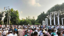 নবম দিনের মতো কেন্দ্রীয় শহীদ মিনারে এমপিওভুক্ত শিক্ষক-কর্মচারীরা