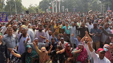 শহিদ মিনারে লাগাতার অবস্থানে প্রাথমিক শিক্ষকরা, দুই উপদেষ্টার পদত্যাগ দাবি