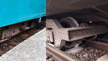 দিনাজপুরে দোলনচাঁপা এক্সপ্রেসের বগি লাইনচ্যুত