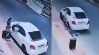 প্রাইভেট কার নিয়ে ছিনতাই: ব্যাগের সঙ্গে টেনে নিয়ে গেল নারীকে