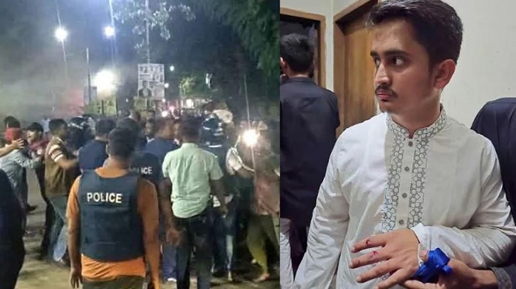 হবিগঞ্জে এনসিপির জুলাই পদযাত্রায় হামলা, সারজিসসহ কয়েকজন আহত